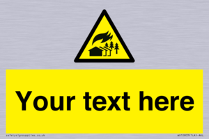 Custom Warning: Large scale fire zone